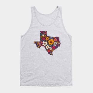 Texas Wildflowers Tank Top